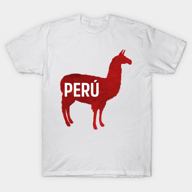 Peru Llama T-Shirt by xesed